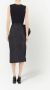 Maison Margiela Midi-rok met ruche Zwart - Thumbnail 4