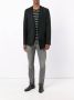 Maison Margiela Kraagloze blazer van scheerwol Zwart - Thumbnail 2