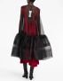 Maison Margiela Tule mini-jurk Zwart - Thumbnail 4