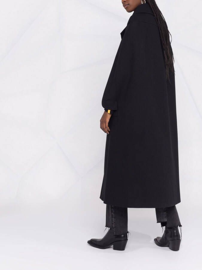 Maison Margiela Mouwloze mantel Zwart