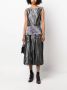 Maison Margiela Mouwloze midi-jurk Grijs - Thumbnail 2