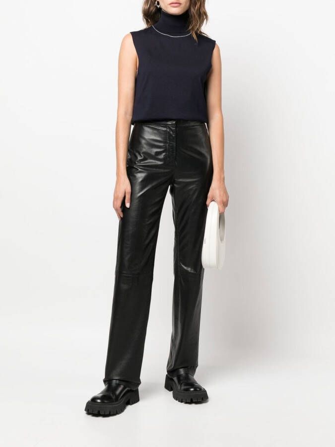 Maison Margiela Mouwloze top Blauw