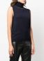 Maison Margiela Mouwloze top Blauw - Thumbnail 3