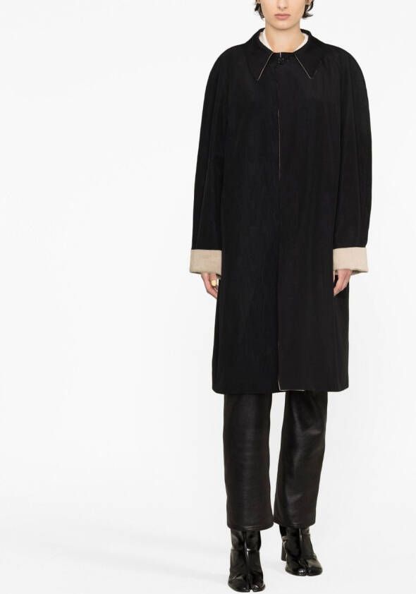 Maison Margiela Omkeerbare jas Zwart