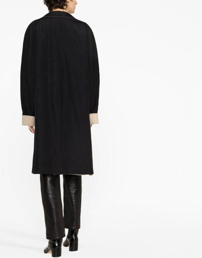Maison Margiela Omkeerbare jas Zwart