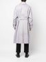 Maison Margiela Jas met ceintuur Paars - Thumbnail 5
