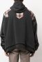 Maison Margiela x Pendleton hoodie met rits en detail Zwart - Thumbnail 4