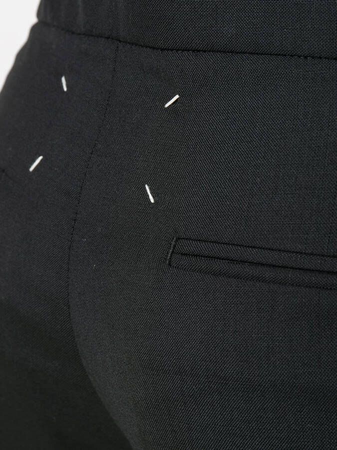 Maison Margiela Pantalon met gestikt detail Zwart