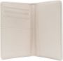 Maison Margiela Leren pasjeshouder met vier stiksels Beige - Thumbnail 3
