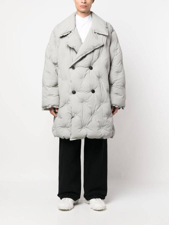 Maison Margiela Gewatteerde jas Grijs