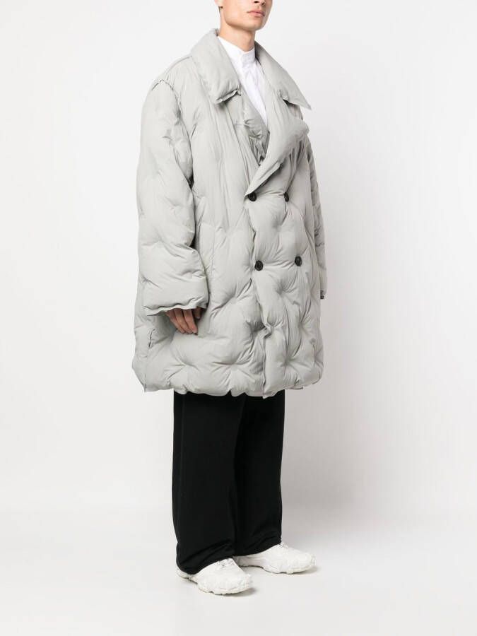 Maison Margiela Gewatteerde jas Grijs