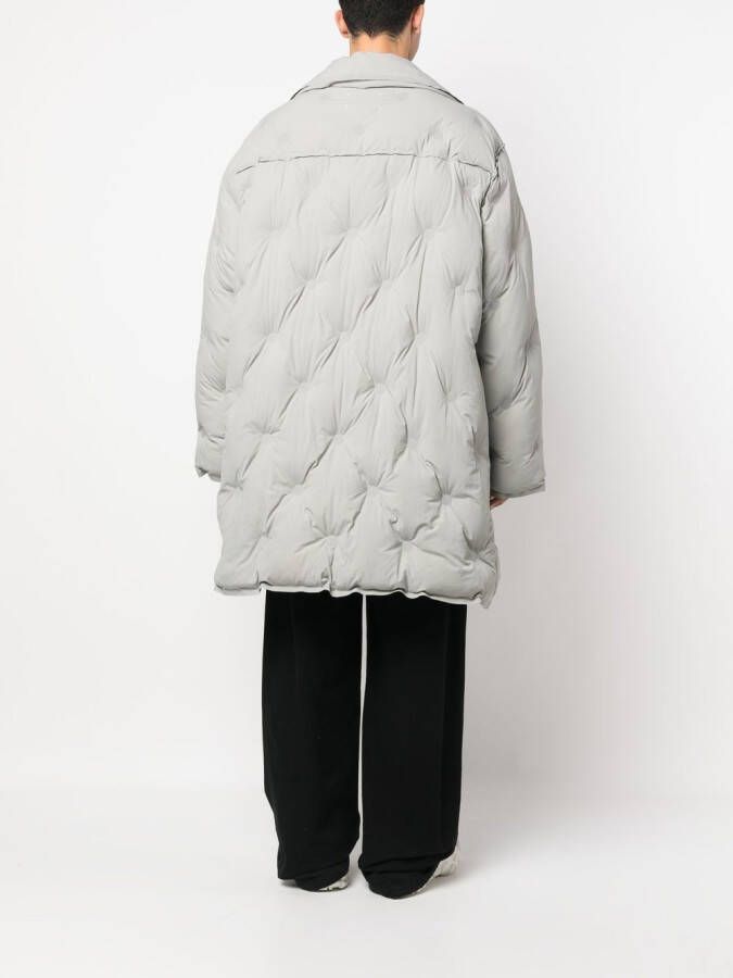 Maison Margiela Gewatteerde jas Grijs