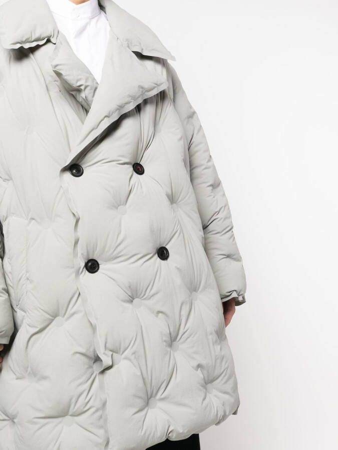 Maison Margiela Gewatteerde jas Grijs