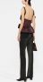Maison Margiela Mouwloze top met ruches Rood - Thumbnail 4