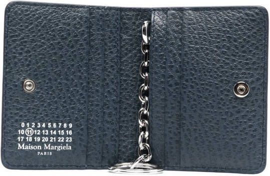 Maison Margiela Leren pasjeshouder Blauw