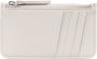 Maison Margiela Leren pasjeshouder met vier stiksels Beige - Thumbnail 2