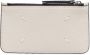 Maison Margiela Leren pasjeshouder met vier stiksels Beige - Thumbnail 2
