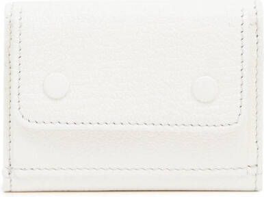 Maison Margiela Portemonnee met stiksels Wit