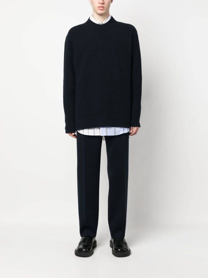 Maison Margiela Donegal trui van wolblend Blauw