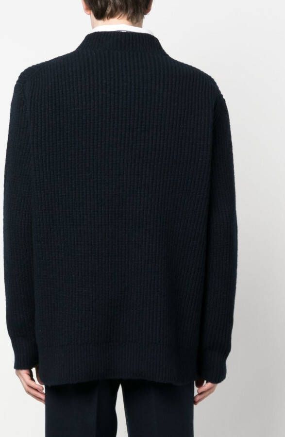 Maison Margiela Donegal trui van wolblend Blauw
