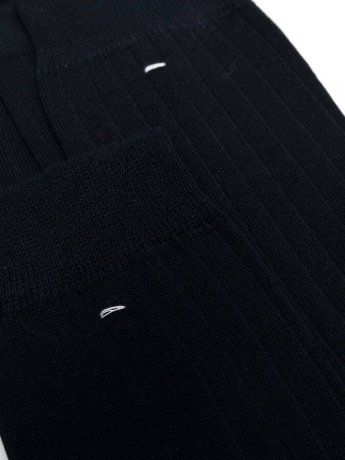 Maison Margiela Tabi lange sokken Blauw