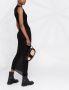 Maison Margiela Ribgebreide jurk Zwart - Thumbnail 4