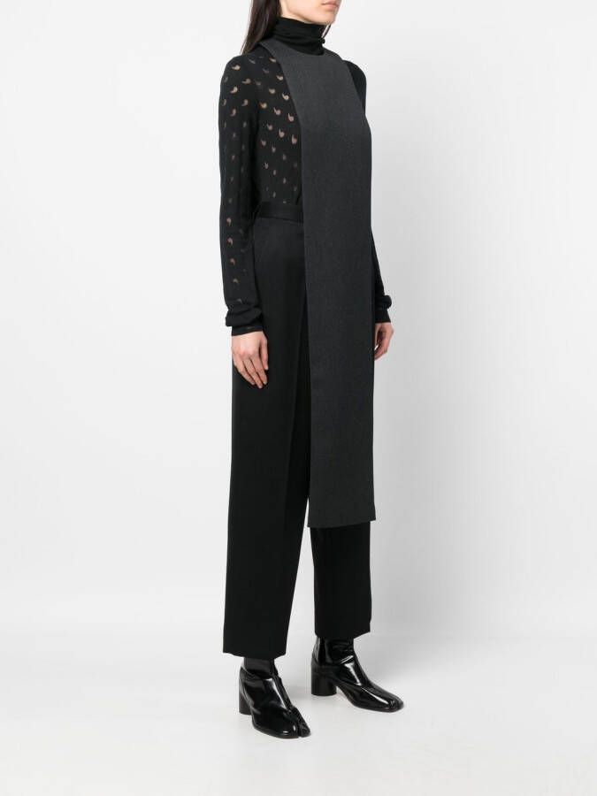 Maison Margiela Mouwloze top Grijs