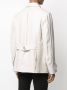 Maison Margiela Shirtjack met enkele rij knopen Beige - Thumbnail 4