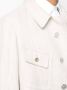 Maison Margiela Shirtjack met enkele rij knopen Beige - Thumbnail 5