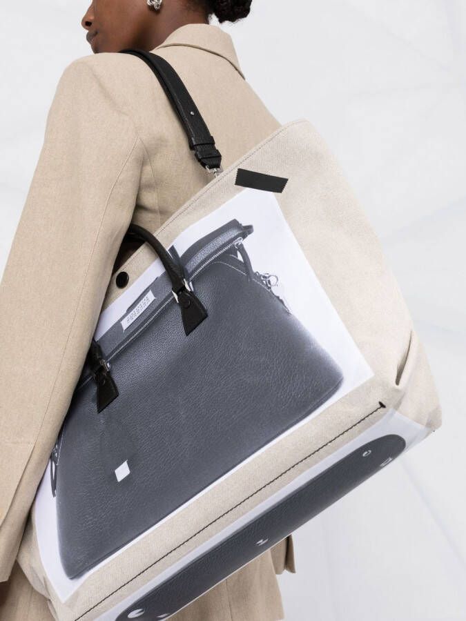 Maison Margiela 5AC trompe-l'oeil shopper Beige