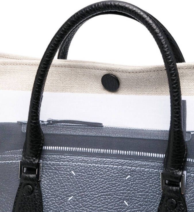 Maison Margiela 5AC trompe-l'oeil shopper Beige