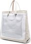 Maison Margiela Glam Slam shopper met print Beige - Thumbnail 3