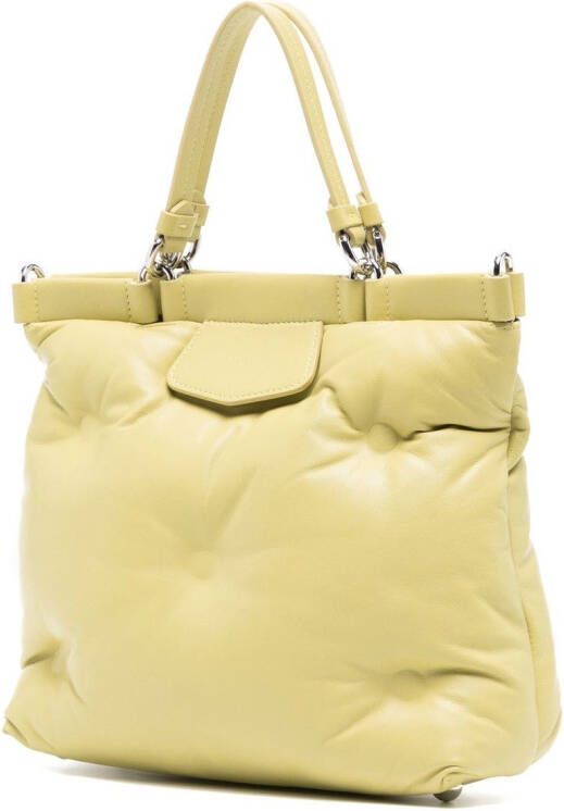 Maison Margiela Glam Slam kleine shopper Geel