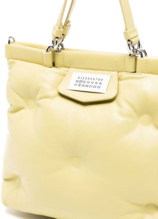 Maison Margiela Glam Slam kleine shopper Geel