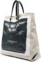 Maison Margiela Glam Slam shopper met print Beige - Thumbnail 3