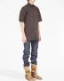 Maison Margiela T-shirt met logo Bruin - Thumbnail 3