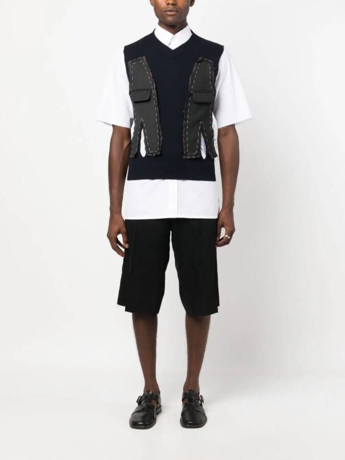 Maison Margiela T-shirt met logo Wit