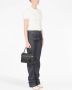 Maison Margiela Snatched leren shopper Zwart - Thumbnail 3