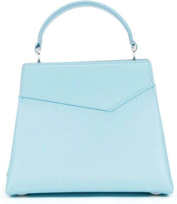 Maison Margiela Snatched leren schoudertas Blauw