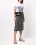 Maison Margiela Snatched kleine clutch Zwart - Thumbnail 2