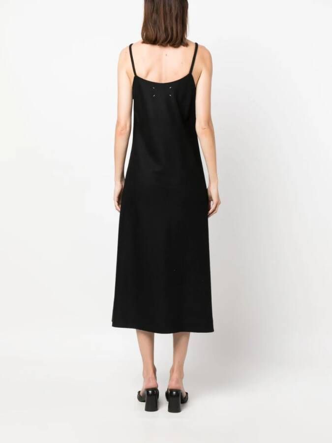 Maison Margiela Kasjmier jurk Zwart