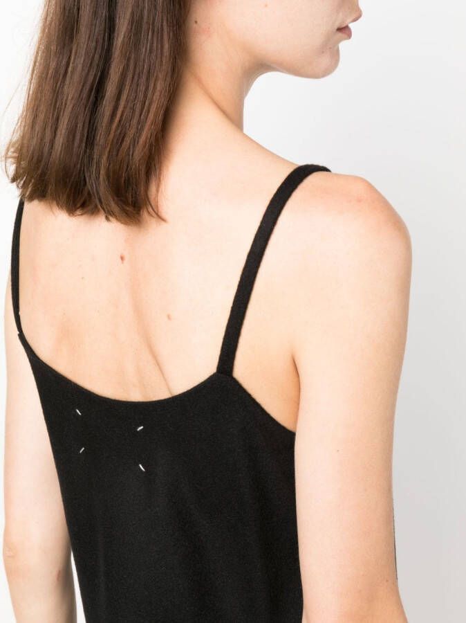 Maison Margiela Kasjmier jurk Zwart