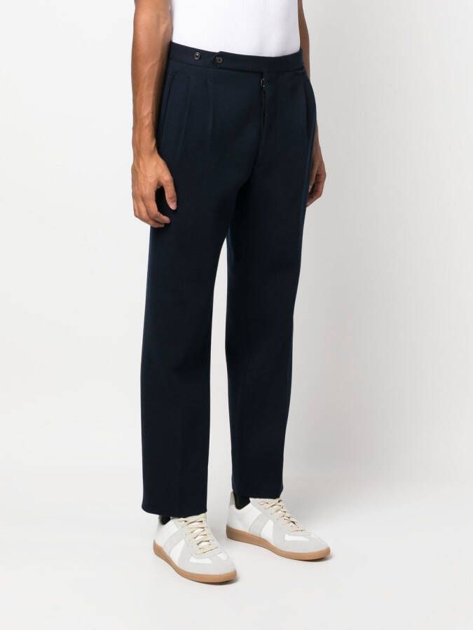 Maison Margiela Straight broek Blauw