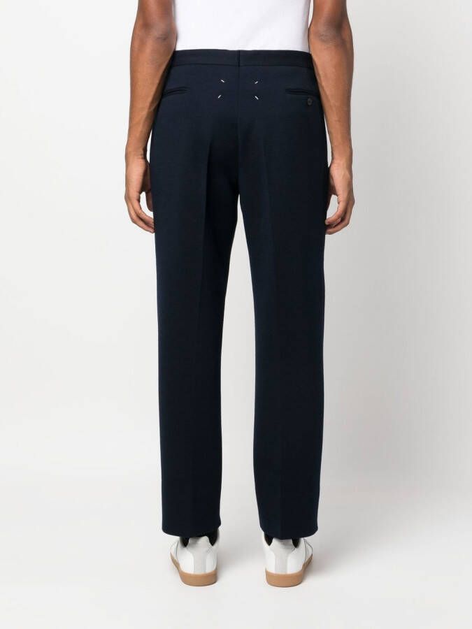 Maison Margiela Straight broek Blauw