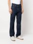Maison Margiela Mid waist straight jeans Blauw - Thumbnail 3