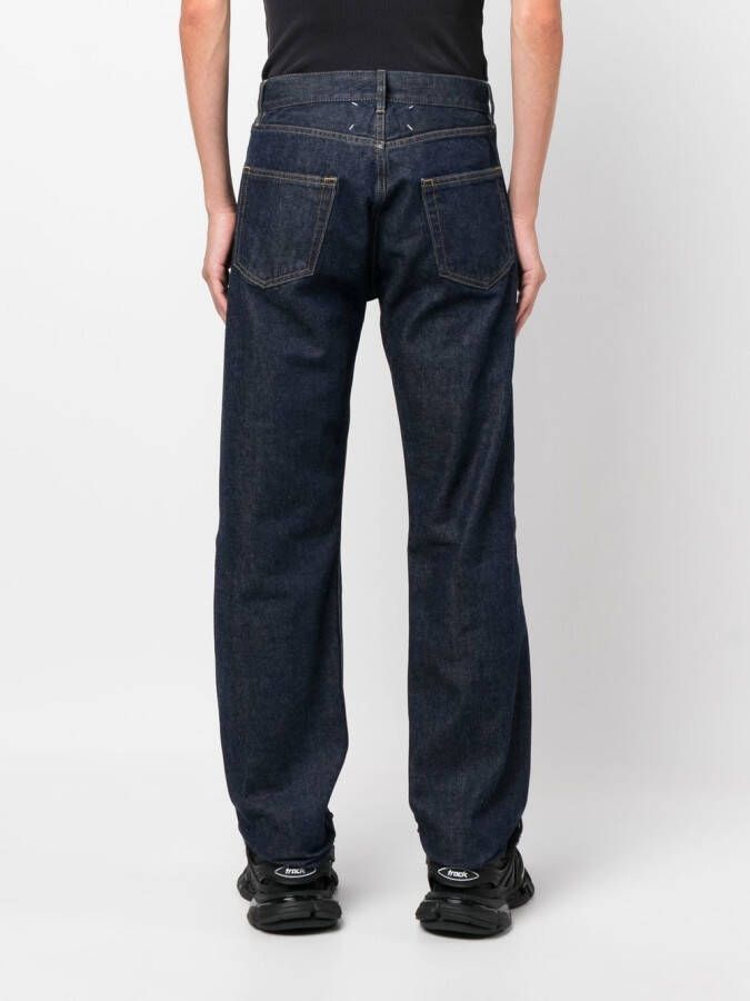 Maison Margiela Straight jeans Blauw
