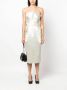 Maison Margiela Strapless mini-jurk Groen - Thumbnail 2