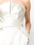 Maison Margiela Strapless mini-jurk Groen - Thumbnail 5