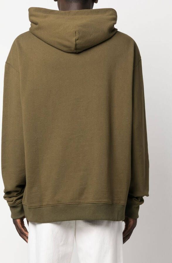 Maison Margiela Sweater met capuchon Groen