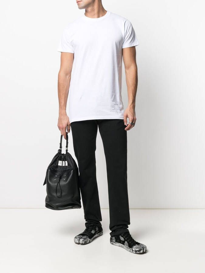 Maison Margiela T-shirt met print Wit